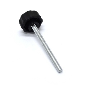 Фиксатор М5х60 с ручкой из пластика диаметром 25 мм