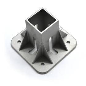 RSI-7206C | Фундаментная опора, алюминиевая, для профиля 45x45, крепление в центре изображение 4