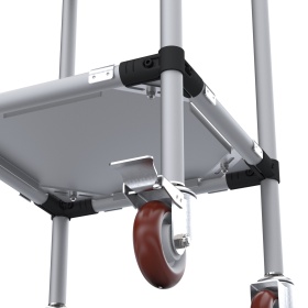 RSI-MST-400x400x900-2 | Стойка подкатная 400х400х900 2 полки изображение 5