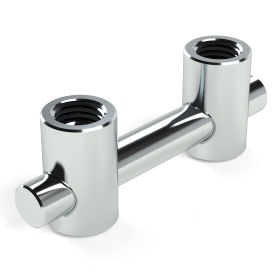 Артикул 5773. Обозначение: Быстрый соединитель двойной, серия 30 паз 8