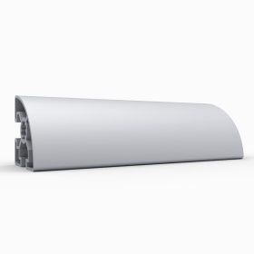 OB-45R-BP | Профиль 45х45 мм, закругленный. Паз 10 мм (Без покрытия) изображение 6