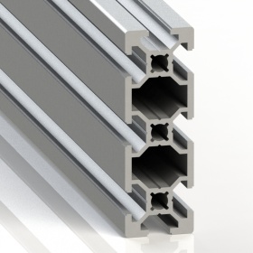 OB-2060-BP | Профиль 20х60 мм. Паз 6 мм (Без покрытия) изображение 7