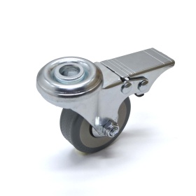 Колесо поворотное с тормозом D50 мм