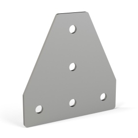 Стальная соединительная Т-образная пластина для соединения между собой профилей сарии 25