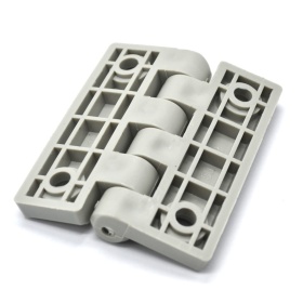 3017-GRAY | Петля дверная пластиковая, для профилей 50х50, серая изображение 1