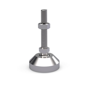 Нержавеющая опора-ножка артикул 7734, основание 40 мм
