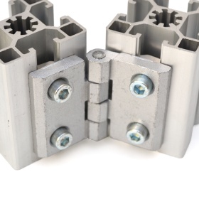 Петля дверная ы сборе к конструкционным профилям 45х45 и 45х90