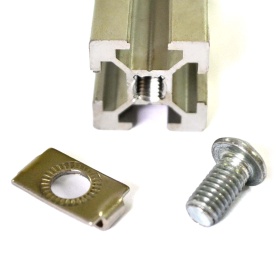 Пазовый фиксатор М6, паз 6, серия 20