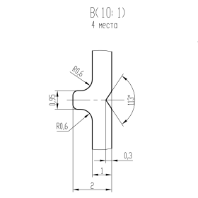 OB-4040S10-SL-RAL5005 | Профиль облегченный 40х40 мм. Паз 10 мм (Синий) изображение 4