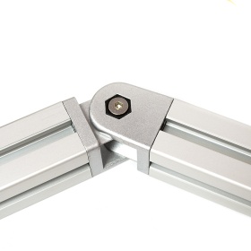 Шарнирное соединение с алюминиевым профилем серия 45