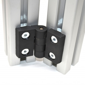 Шарнирное соединение профилей 45х45 мм