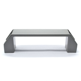 3038 | Ручка дверная алюминиевая 120 мм, серая изображение 2