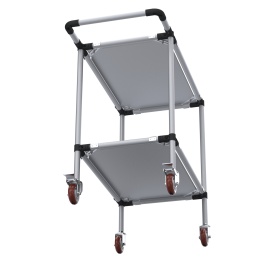 RSI-MST-800x500x900-2 | Стойка подкатная 800х500х900 2 полки изображение 3