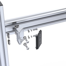 Комплект для самостоятельной сборки трипл скрина — профили, крепления, фурнитура