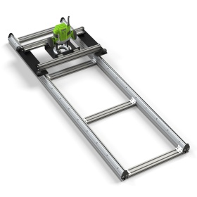 Станок RSI-21003-2 — комплект для сборки из алюминиевого конструкционного профиля, рабочая зона 600×2000 мм.