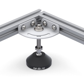 Адаптер для регулируемой опоры М8, к профилям серии 20
