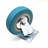 RSI932100 | Колесо поворотное с платформой, крепл 55х55 мм, 55кг,  d-100мм