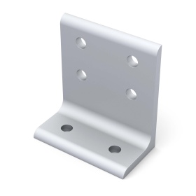 Алюминиевая Фундаментная опора к профилю 40x80