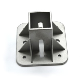 RSI-7206C | Фундаментная опора, алюминиевая, для профиля 45x45, крепление в центре изображение 5