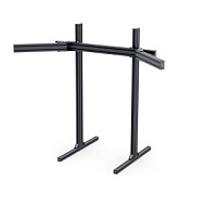 RSI-3T-SCR-4040-S8-L-BLACK | Трипл скрин для симрейсинга (серия 40 паз 8 мм) Чёрный