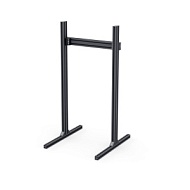 RSI-1S-SCR-4040-S8-L-BLACK | Сингл скрин для симрейсинга (серия 40 паз 8 мм) Чёрный