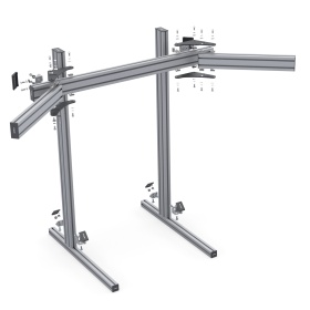 Схема сборки трипл скрина по шагам, графическое руководство