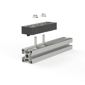 Схема сборки кондуктора К45-S10, серия 45 паз 10 мм