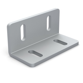 Стальной угловой соединитель 50х100 мм для профилей серии 50