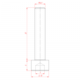  M6x30, DIN912