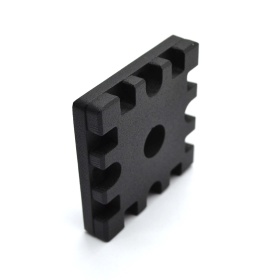 TS-6060-Connector | Соединитель стальной к телескопическому профилю 60х60 для шарниров 60х60 изображение 6