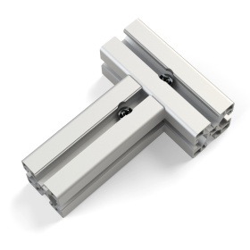 Крепление под прямым углом, профиль 40, паз 8. Быстрый соединитель 5774