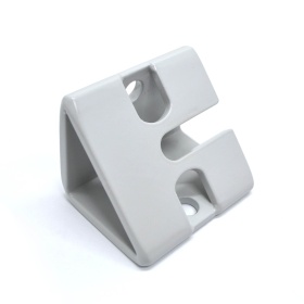 Металлический трехсторонний  соединитель конструкционных алюминиевых профилей на три стороны