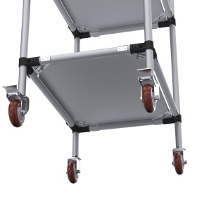 RSI-MST-700x500x1300-3 | Стойка подкатная 700х500х1300 3 полки изображение 3