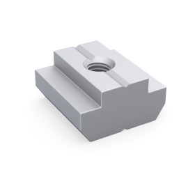 Сухарь пазовый, алюминиевый М5 паз 10 мм