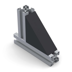 Прямоугольный профиль с кожухом