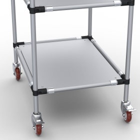 RSI-MST-800x600x1300-3 | Стойка подкатная 800х600х1300 3 полки изображение 5