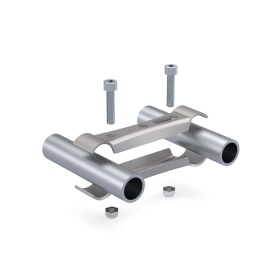 RSI-FH1001C установлен на две параллельные трубы Ø28 мм, демонстрация сборки