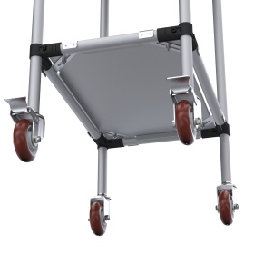 RSI-MST-600x400x900-2 | Стойка подкатная 600х400х900 2 полки изображение 4