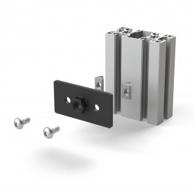 Вариант крепления к стенке профиля 45х90