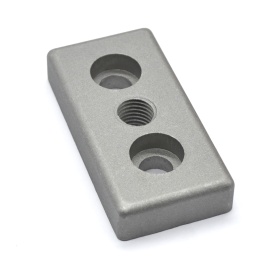 7003-AL-M16 | Опорная плита алюминиевая M16-45х90