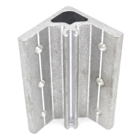 Алюминиевый угловой соединитель 44х90 мм