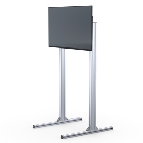 Сборная рама для симрейсинга — прочная конструкция из алюминиевых профилей 40×40 и 80×40 (серия 40, паз 8 мм). Поставляется без поверхностной обработки, подходит для установки одного монитора