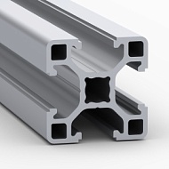OB-2020-L | Профиль облегченный 20х20 мм. Паз 6 мм (Анодированный)