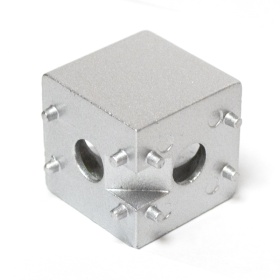Кубический соединитель арт. 2068 вид сзади