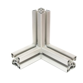 Трехсторонний угол, кубический соединитель станочные профили 40х40