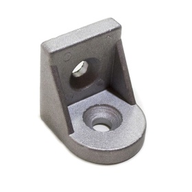 Вид спереди регулируемого углового соединителя 45х45