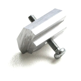 Сухарь алюминиевый с винтом, М3, к профилям серии 40