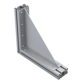 Уголок для серии 50 стальной сварной с ребром жесткости