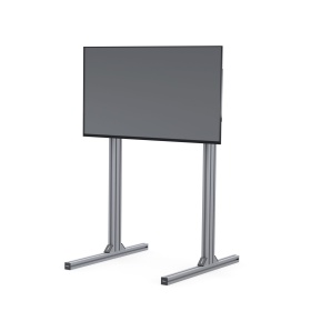 Компактный и лёгкий сингл‑скрин разработан для симрейсинга: анодированные алюминиевые профили серий 40 (паз 10 мм) и 80 обеспечивают жёсткость при минимальном весе