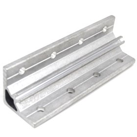 Соединитель угловой из алюминия 44х160 мм для профиля серии 40